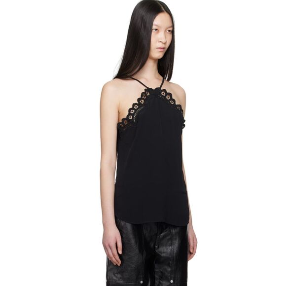 ISABEL MARANT ETOILE Elva Camisole in Black NWT Size 38/ Medium - Picture 4 of 11